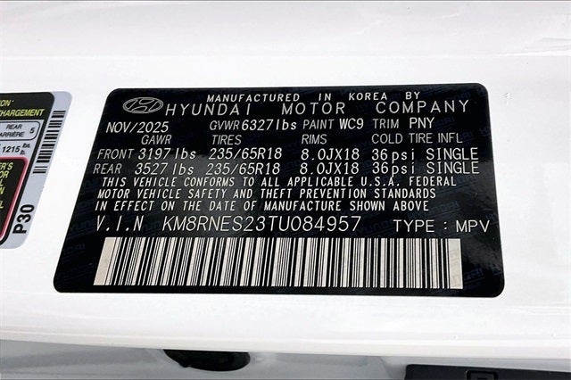 2026 Hyundai PALISADE SEL Premium AWD