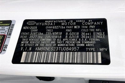 2026 Hyundai PALISADE SEL Premium AWD