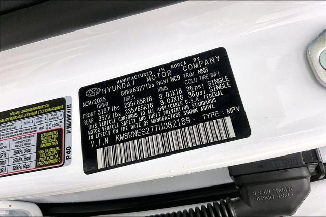 2026 Hyundai PALISADE SEL Premium AWD