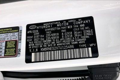 2026 Hyundai PALISADE SEL Premium AWD