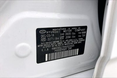 2017 Hyundai IONIQ HYBRID Blue