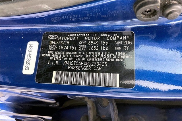 2016 Hyundai ACCENT SE