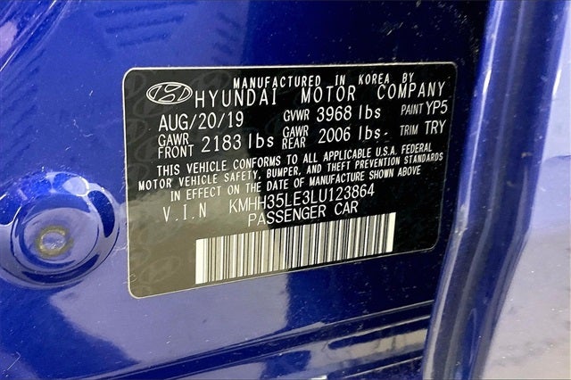 2020 Hyundai ELANTRA GT Base