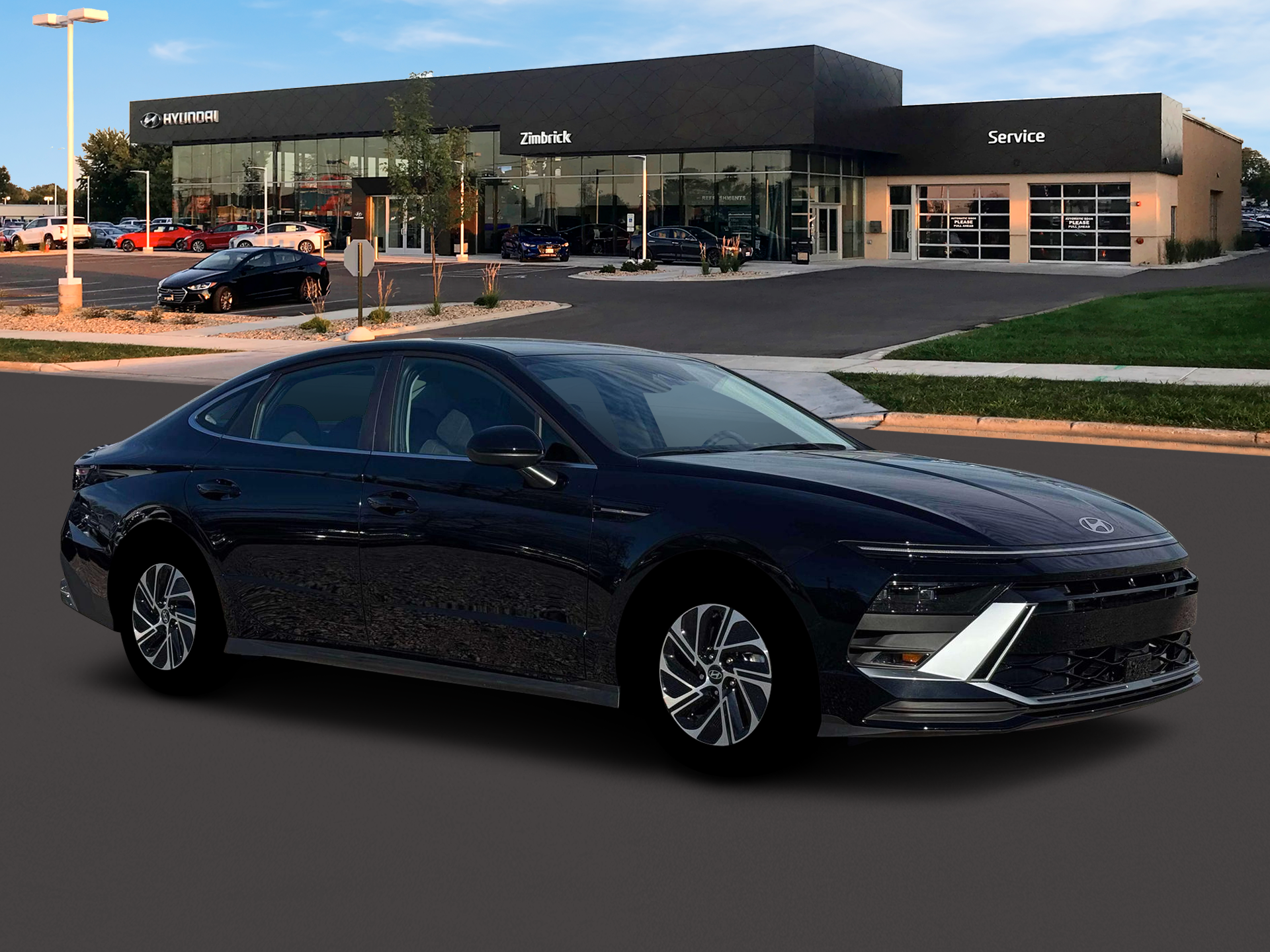2026 Hyundai SONATA HYBRID Blue