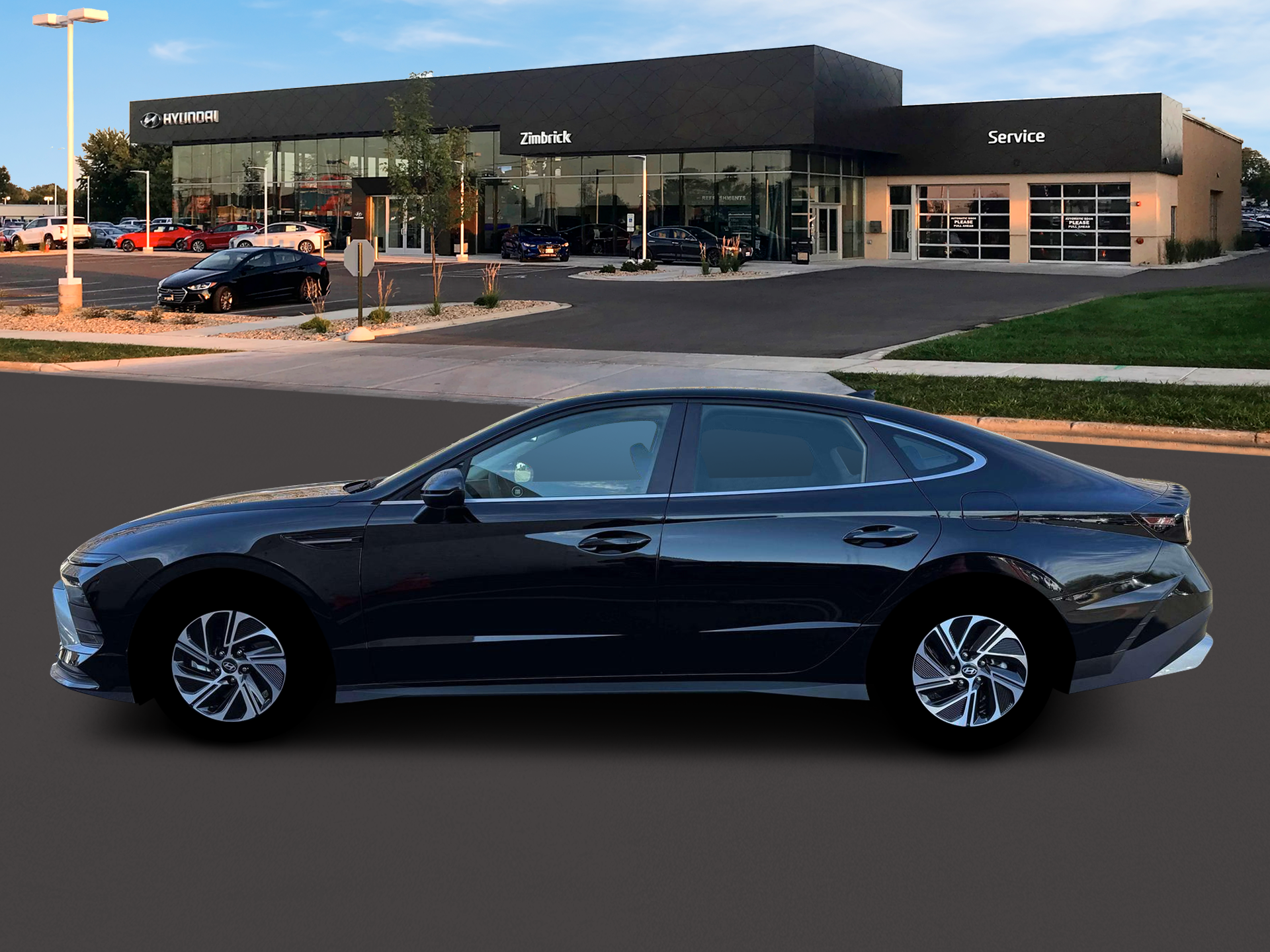 2026 Hyundai SONATA HYBRID Blue