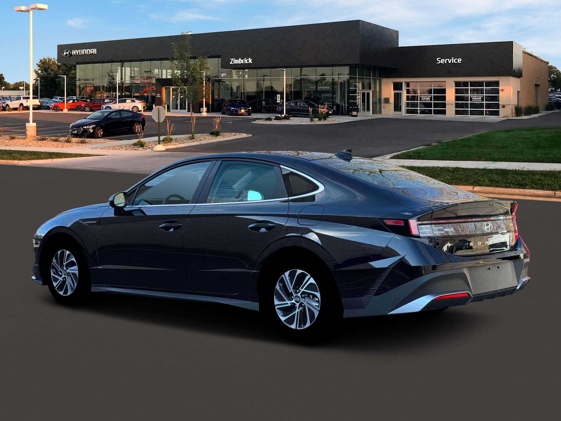 2026 Hyundai SONATA HYBRID Blue
