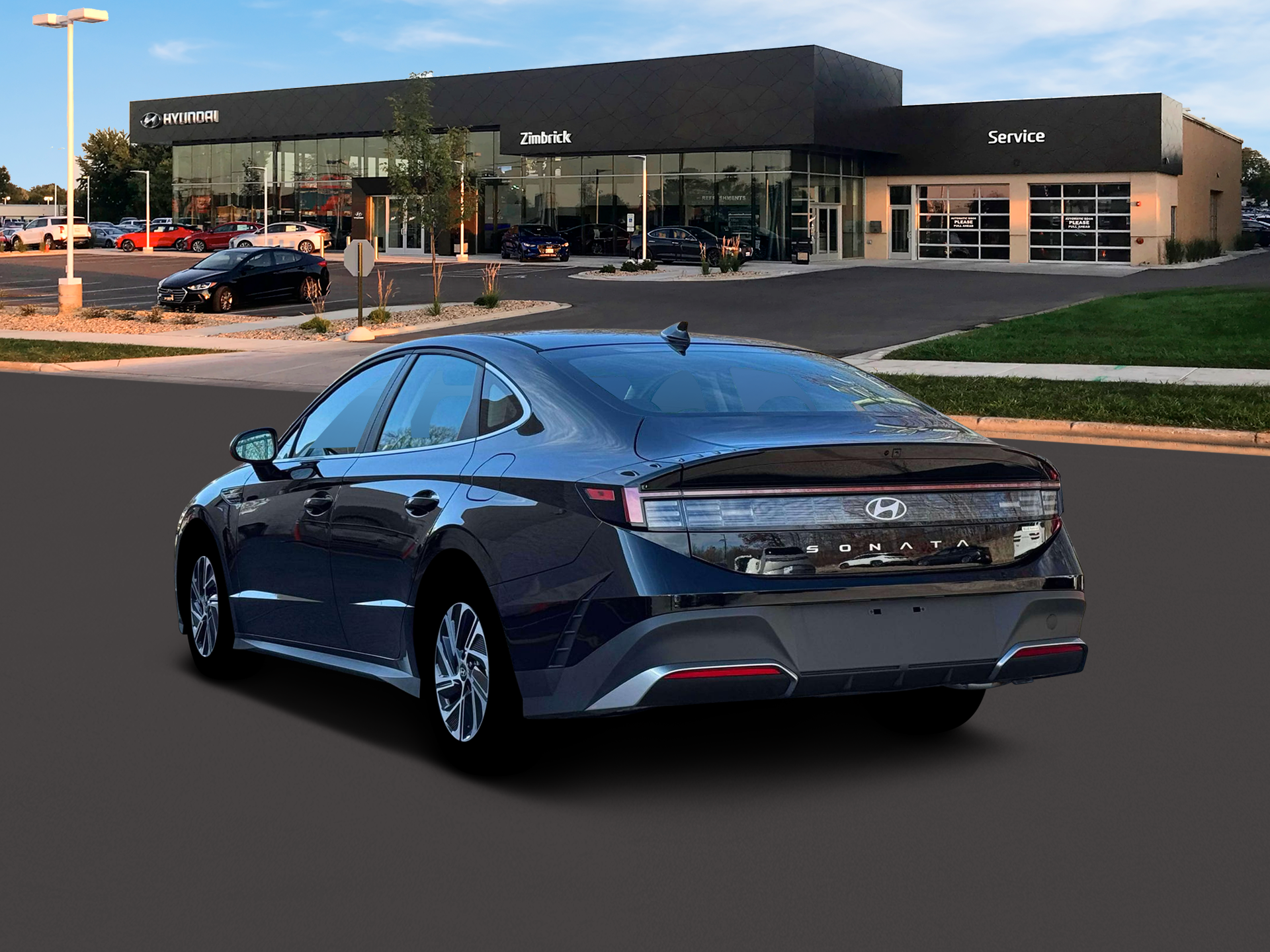 2026 Hyundai SONATA HYBRID Blue