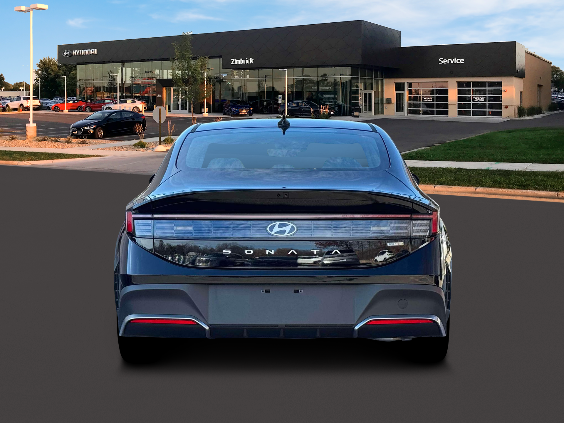 2026 Hyundai SONATA HYBRID Blue