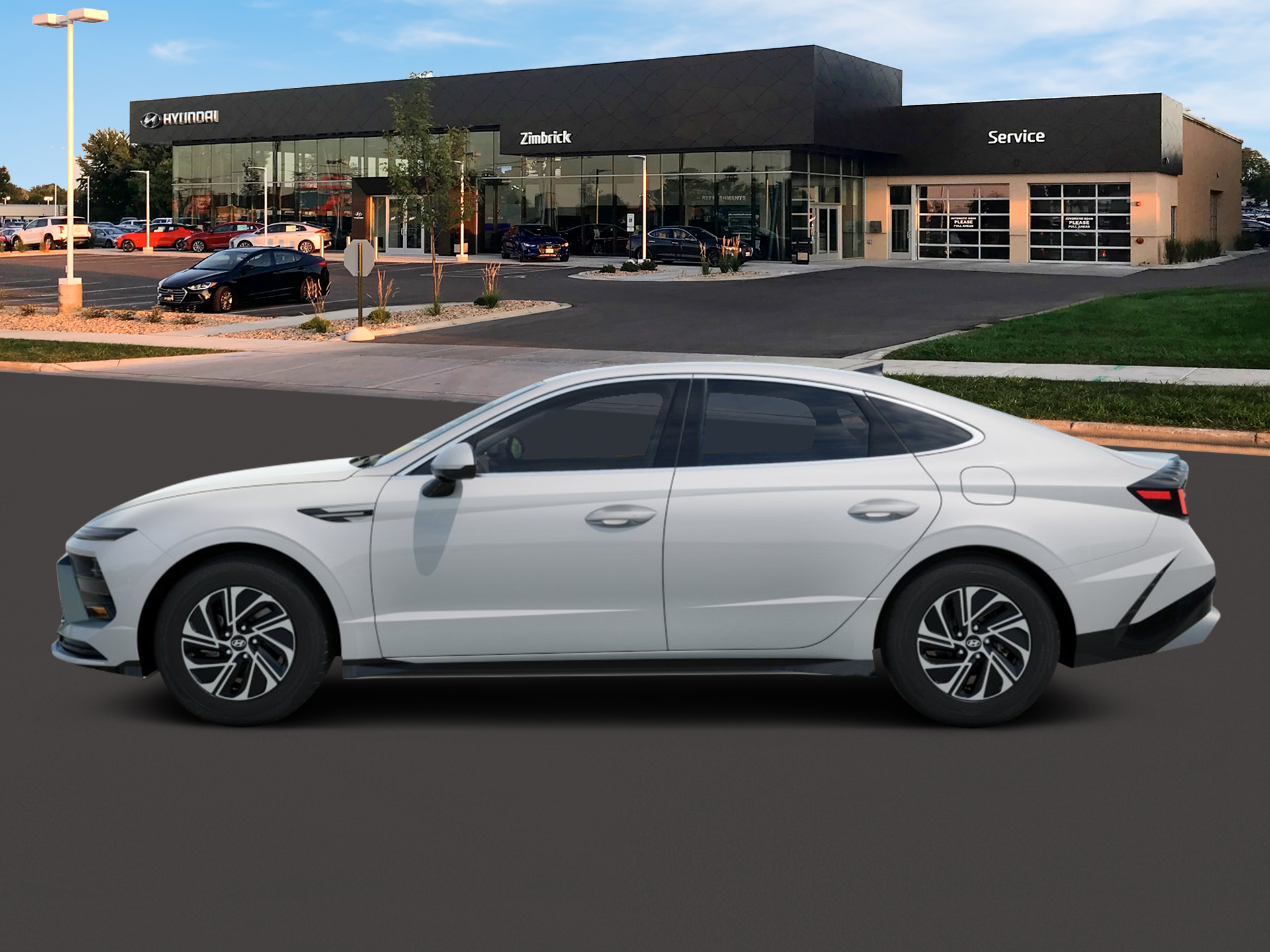 2026 Hyundai SONATA HYBRID Blue