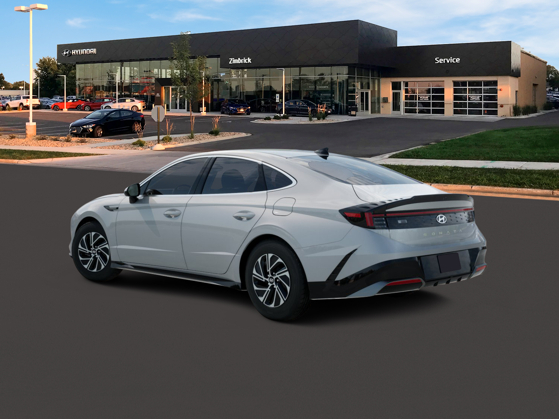 2026 Hyundai SONATA HYBRID Blue