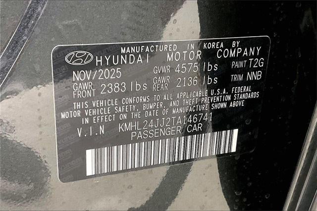 2026 Hyundai SONATA HYBRID Blue