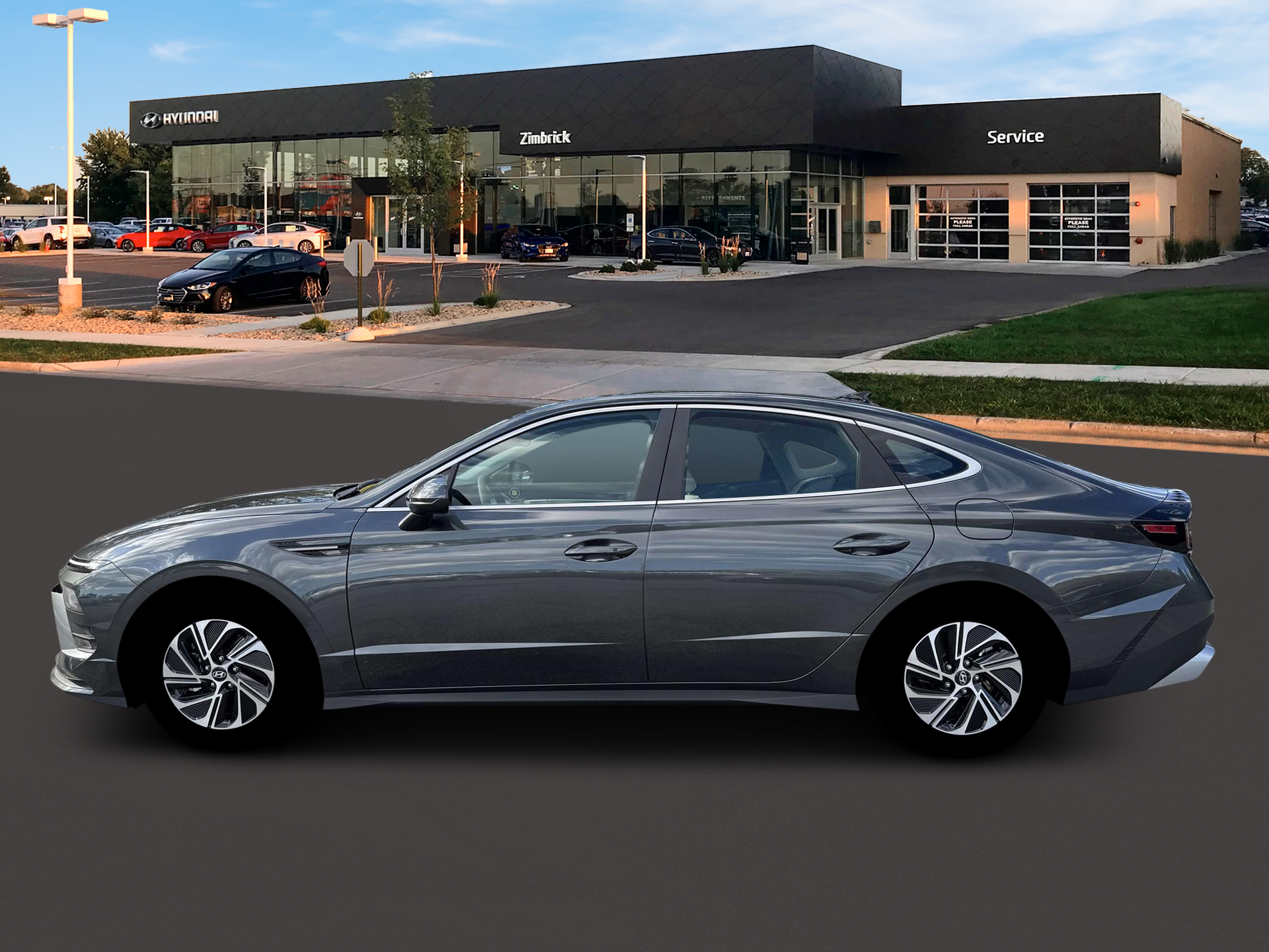 2026 Hyundai SONATA HYBRID Blue