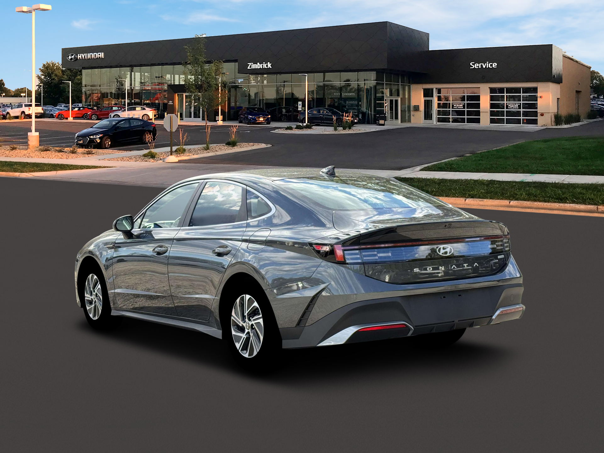 2026 Hyundai SONATA HYBRID Blue