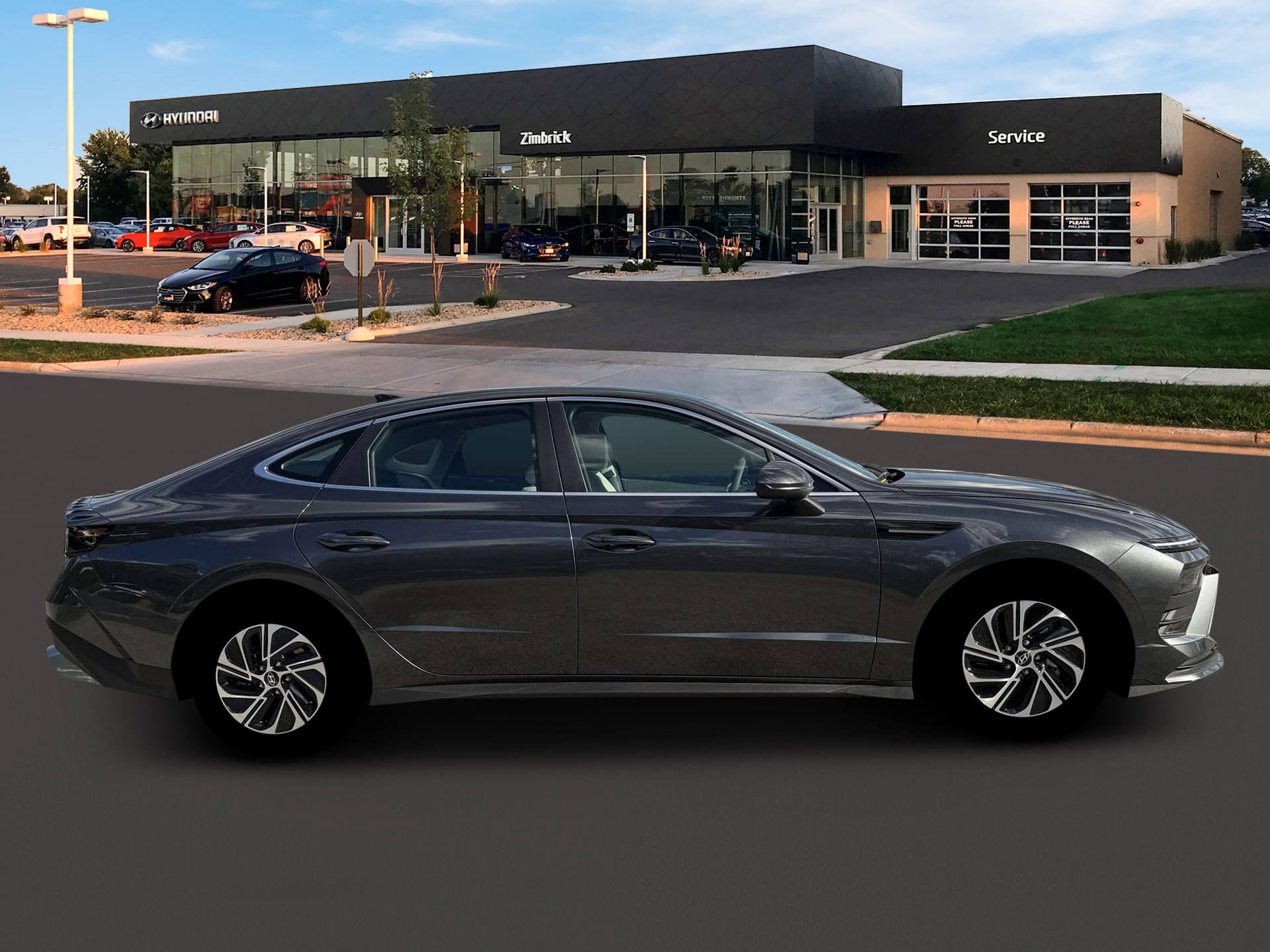 2026 Hyundai SONATA HYBRID Blue