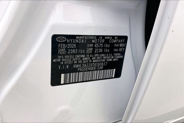 2026 Hyundai SONATA HYBRID SEL
