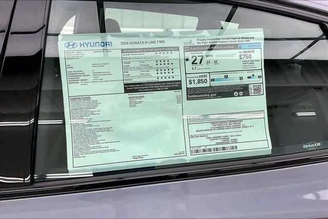 2026 Hyundai SONATA N Line