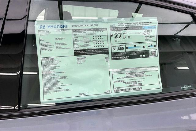 2026 Hyundai SONATA N Line