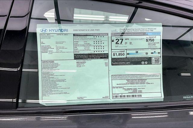 2026 Hyundai SONATA N Line