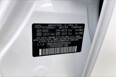 2026 Hyundai SONATA SEL Sport