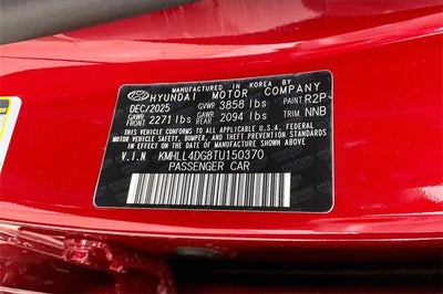 2026 Hyundai ELANTRA SE