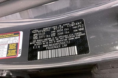 2023 Hyundai ELANTRA SEL