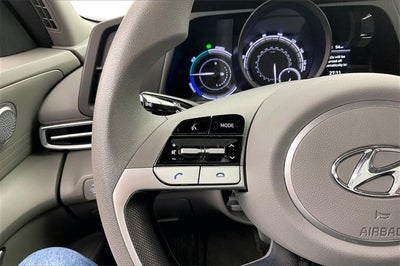 2023 Hyundai ELANTRA HYBRID Blue
