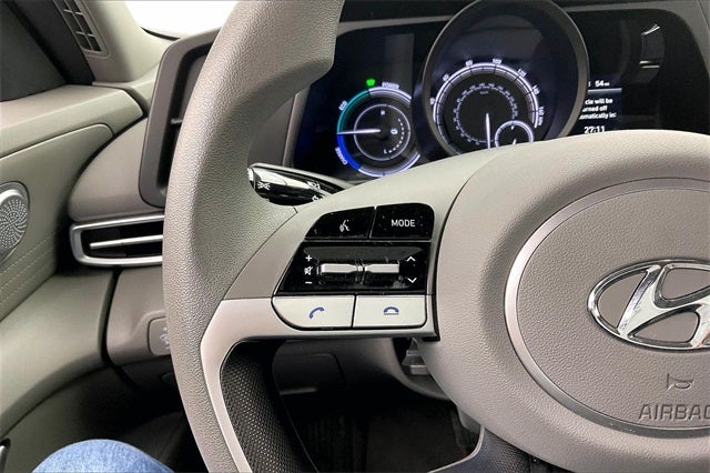 2023 Hyundai ELANTRA HYBRID Blue