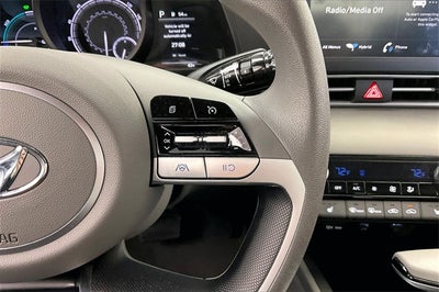 2023 Hyundai ELANTRA HYBRID Blue