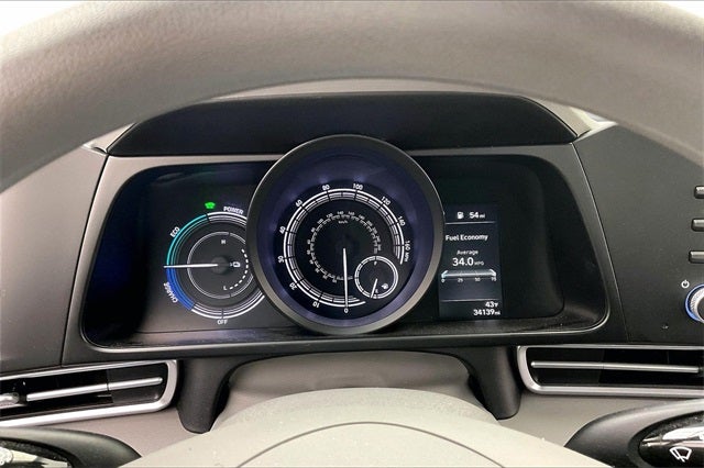 2023 Hyundai ELANTRA HYBRID Blue