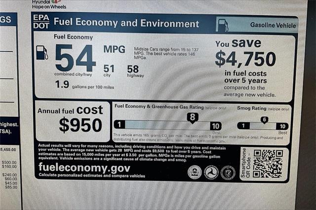 2025 Hyundai ELANTRA HYBRID Blue