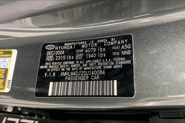 2025 Hyundai ELANTRA HYBRID Blue