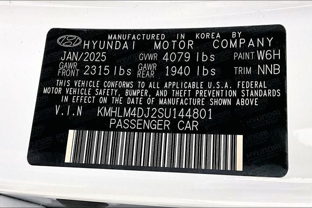 2025 Hyundai ELANTRA HYBRID SEL Sport