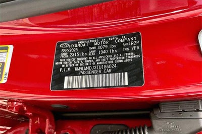 2026 Hyundai ELANTRA HYBRID Blue