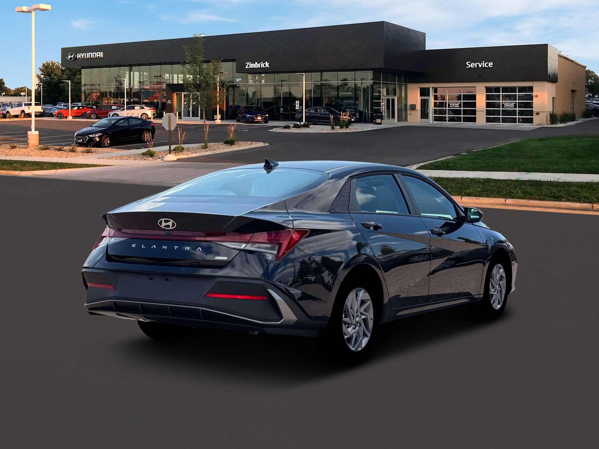 2026 Hyundai ELANTRA HYBRID Blue