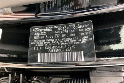2026 Hyundai ELANTRA HYBRID Blue