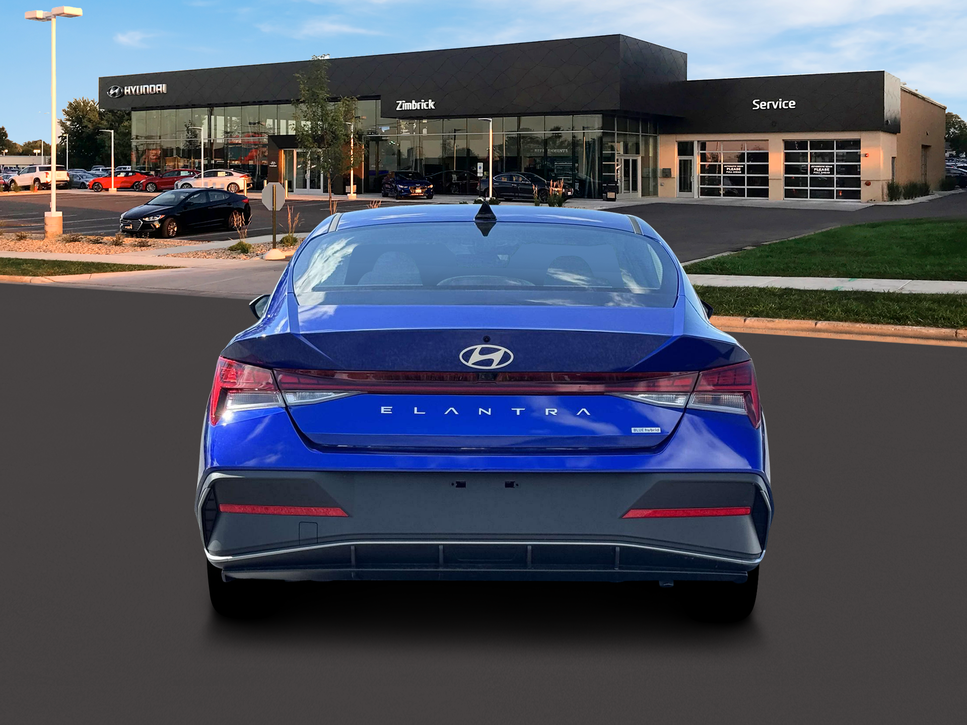 2026 Hyundai ELANTRA HYBRID Blue