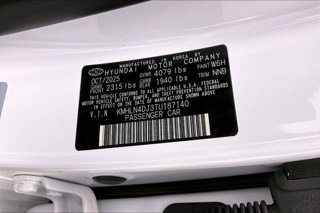 2026 Hyundai ELANTRA HYBRID Limited