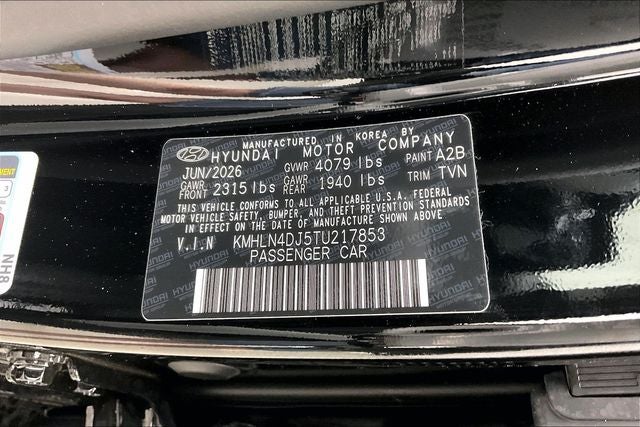 2026 Hyundai ELANTRA HYBRID Limited