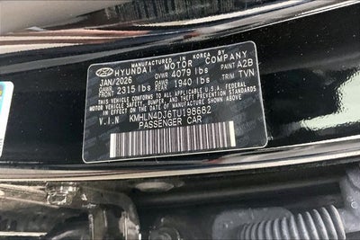 2026 Hyundai ELANTRA HYBRID Limited