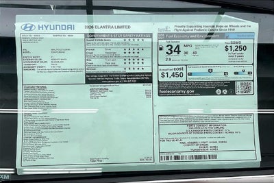 2026 Hyundai ELANTRA Limited