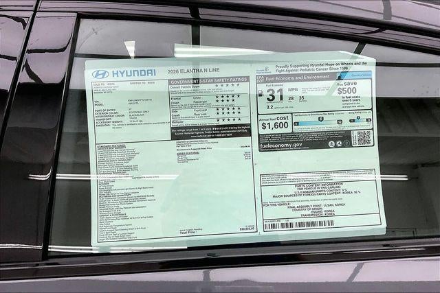 2026 Hyundai ELANTRA N Line