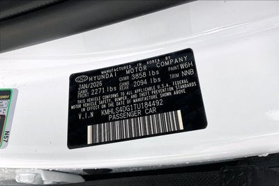 2026 Hyundai ELANTRA SEL Sport Premium