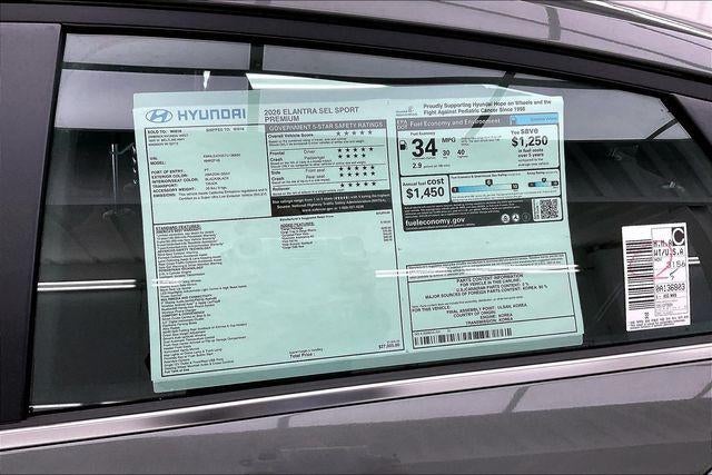 2026 Hyundai ELANTRA SEL Sport Premium