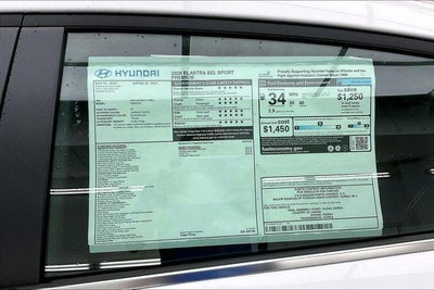 2026 Hyundai ELANTRA SEL Sport Premium