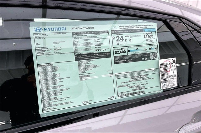 2026 Hyundai ELANTRA N Sedan