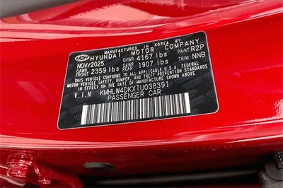 2026 Hyundai ELANTRA N Sedan