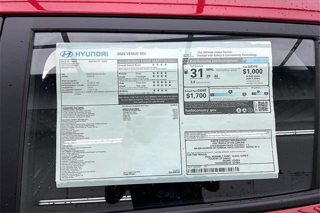 2025 Hyundai VENUE SEL