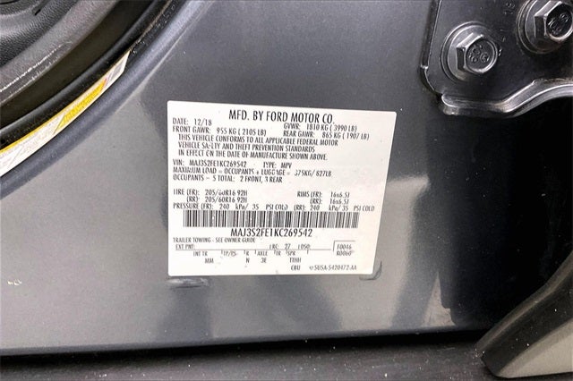 2019 Ford EcoSport S