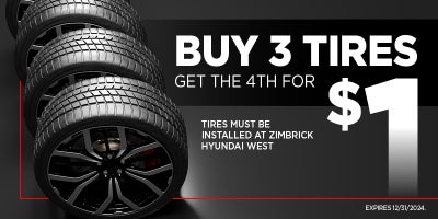 Buy 3 Tires, Get 4th for $1